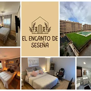 Quarto em Acomodações Particulares Habitación Cómoda Cerca De Madrid Y Toledo, Sesena